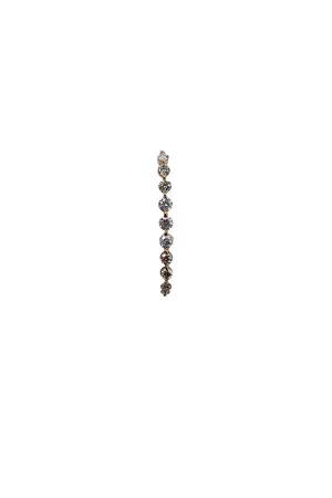 14k Yellow Gold Diamond Ear Cuff