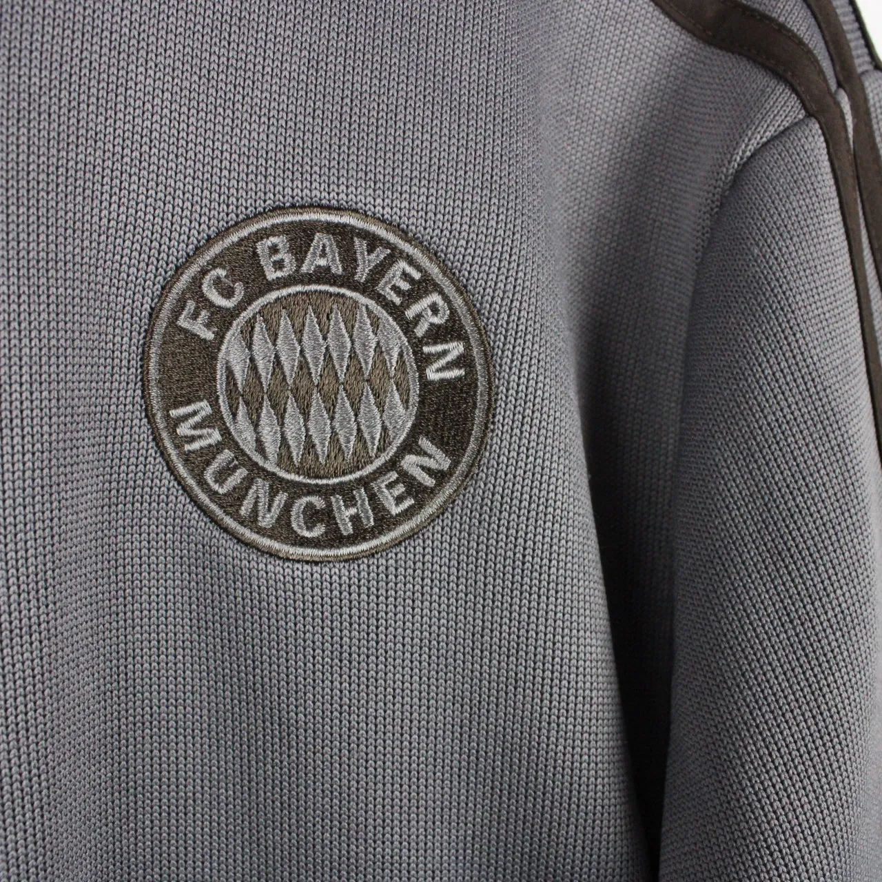 ADIDAS BAYERN MUNCHEN Track Jacket Grey | Medium