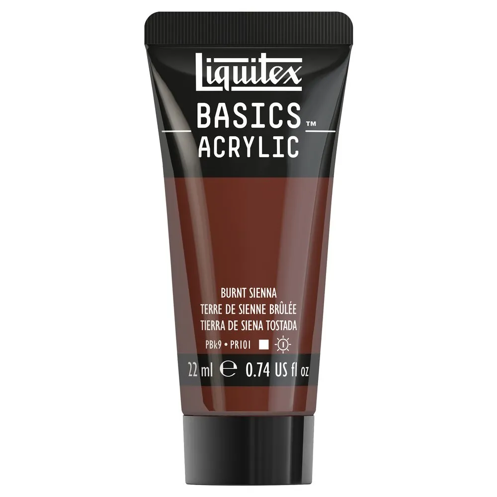 Basics Acrylic Color - Burnt Sienna