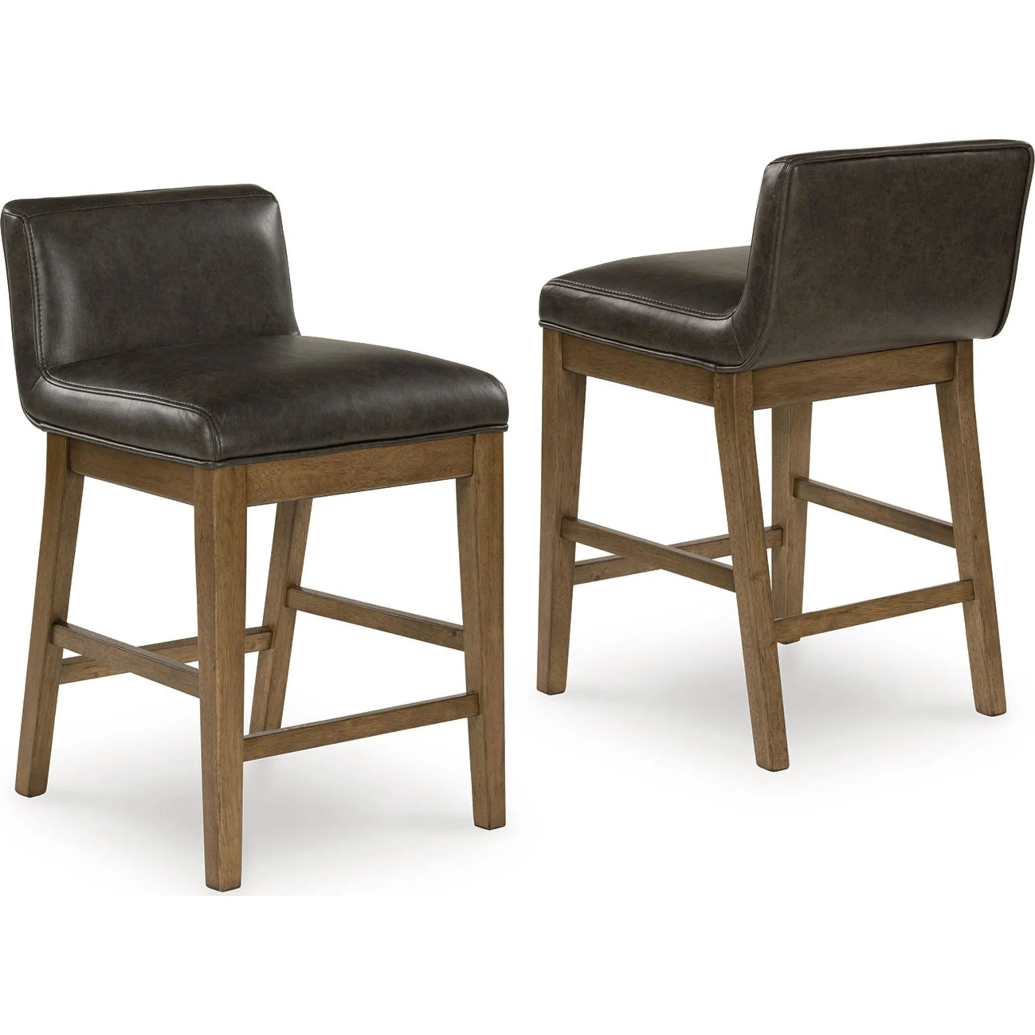 Cabalynn Counter Height Stool - Two-tone Brown - (D974-124)