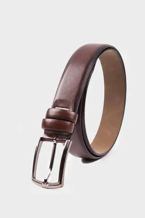 Classic Plain Brown Belt, Brown