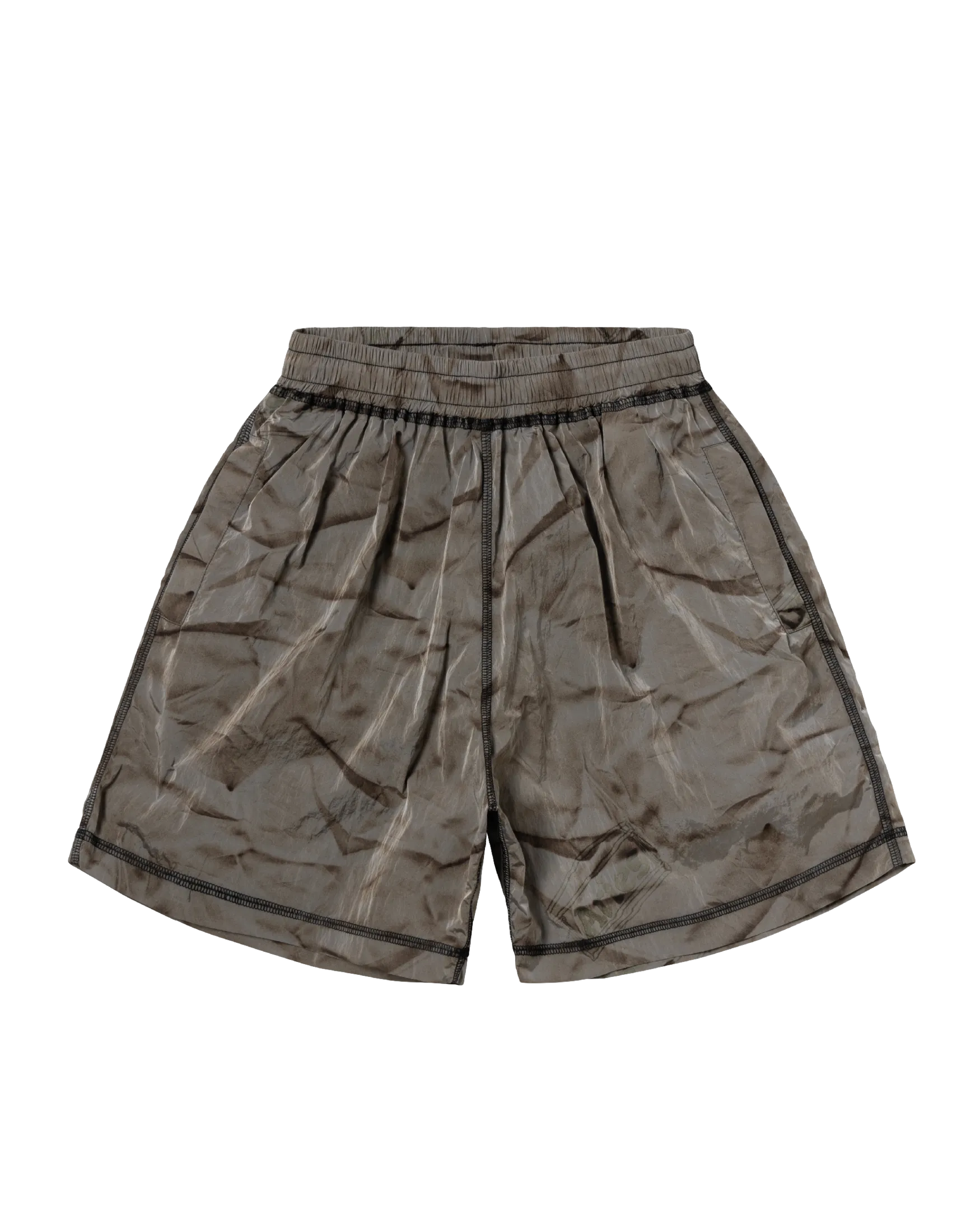 Creased Windcheater Short