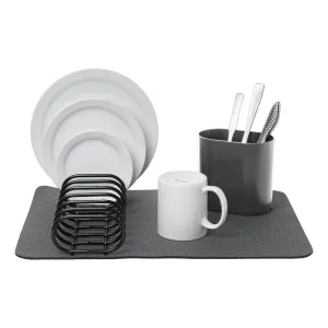 Cuisipro Dish Rack, Charcoal Gray