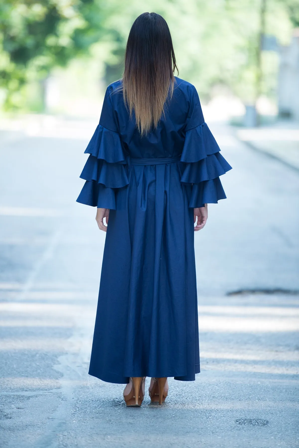 DARIA Loose Maxi Abaya Dress