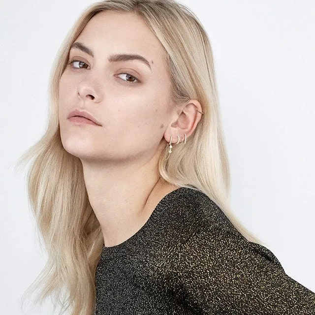 Diamond Eternity Earring by Maria Tash in White Gold
