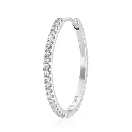 Diamond Eternity Earring by Maria Tash in White Gold