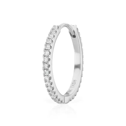 Diamond Eternity Earring by Maria Tash in White Gold