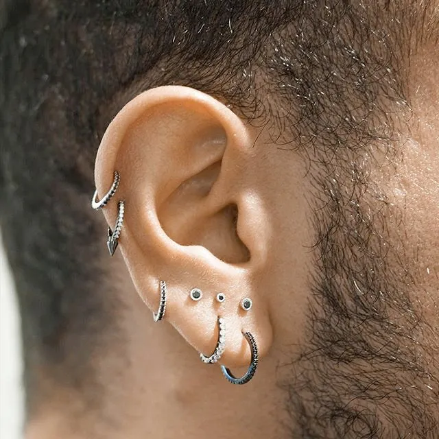 Diamond Eternity Earring by Maria Tash in White Gold