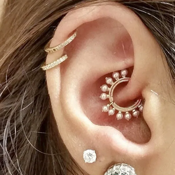 Diamond Eternity Earring by Maria Tash in White Gold