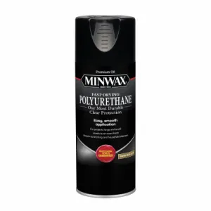 Fast-Drying Polyurethane Finish 11.5 OZ SPRAY - SEMI-GLOSS - CLEAR