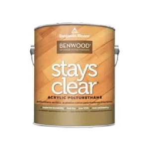 GAL BENWOOD Stays Clear Acrylic Polyurethane Finish - High Gloss Finish