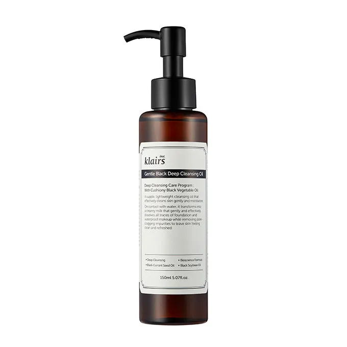 Gentle Black Deep Cleansing Oil