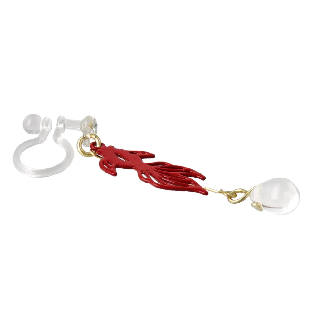 Goldfish and Waterdrop Invisible Clip Ons