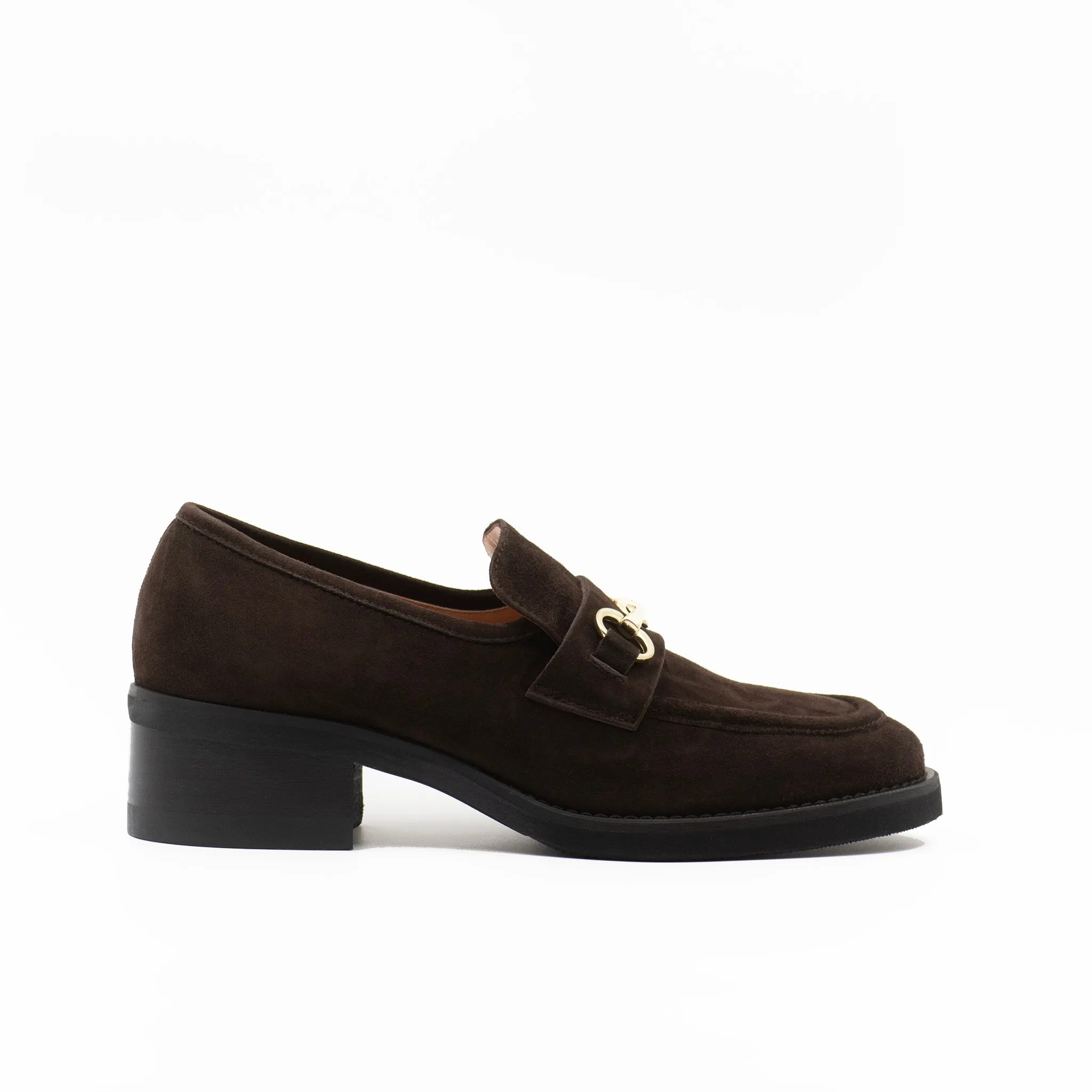 Heeled Horsebit Loafer