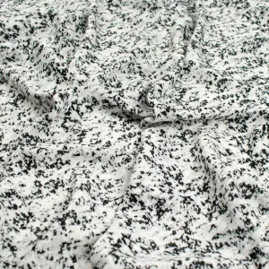 Ice Wash Prints Design-701 Black & White