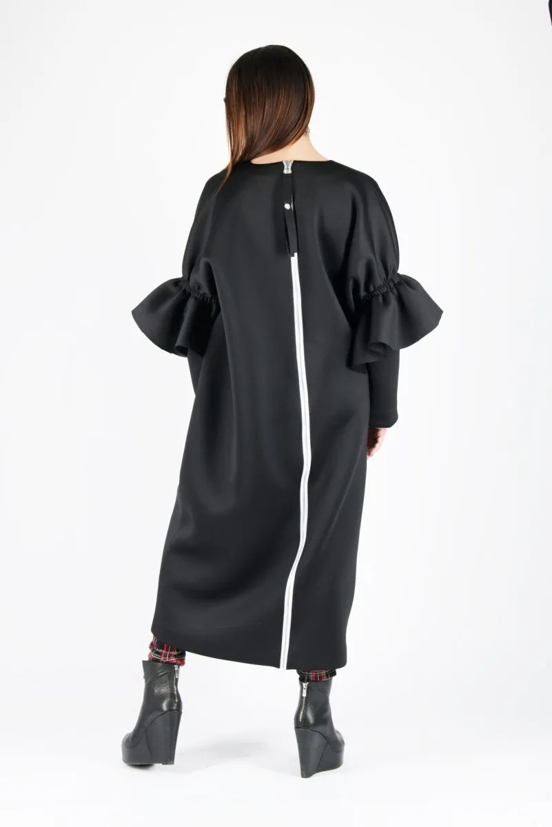 Long Winter Neoprene Dress NOA