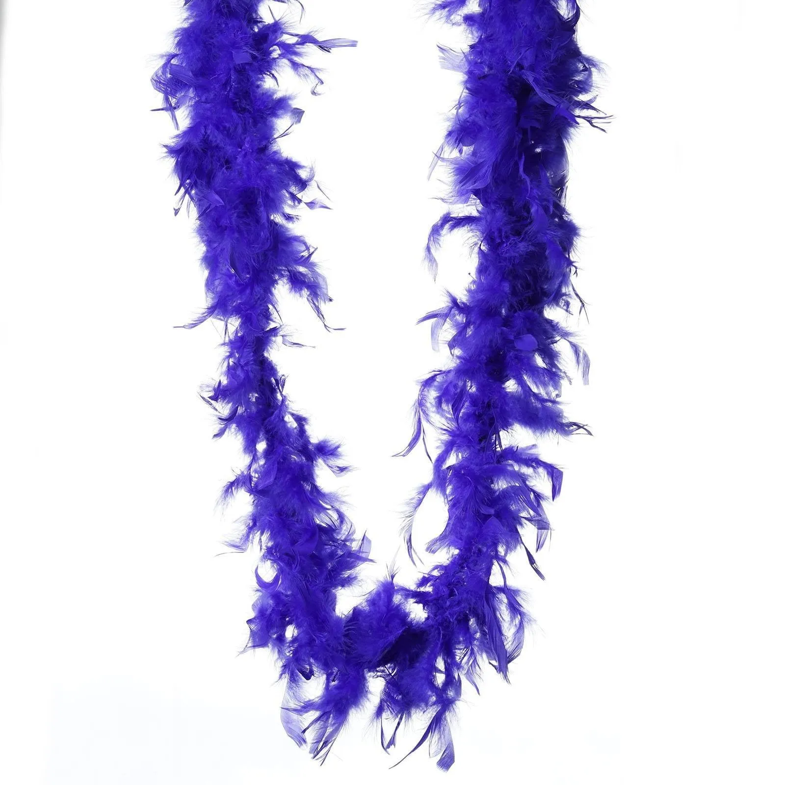 Lush-Chandelle Turkey Boas-Royal Blue-2 Yards