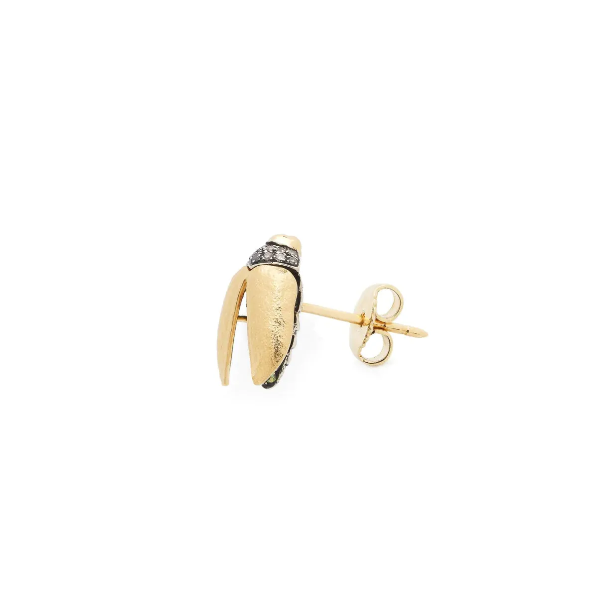 Mini Scarab Fly Gold Wing stud
