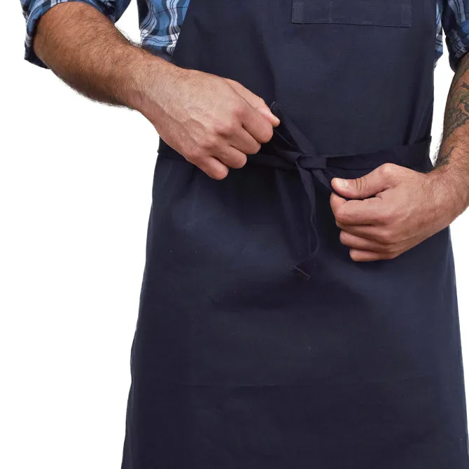 Navy Blue JB Prince Bib Apron