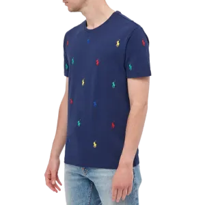 Ralph Lauren All Over T-Shirt - Newport Navy