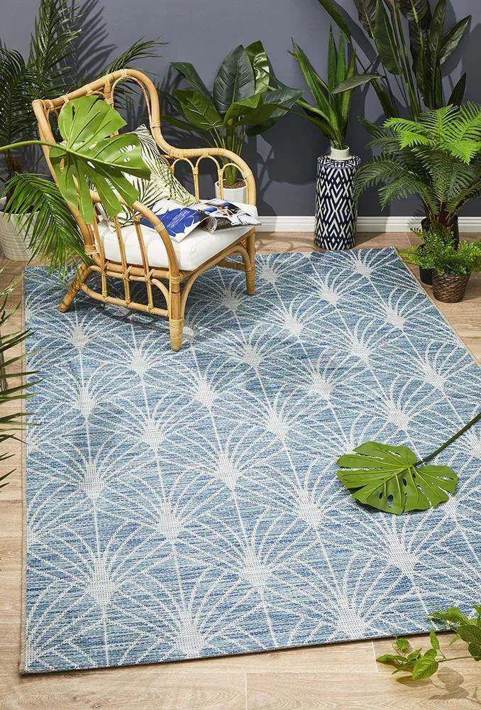 Rethymno Outdoor Rug - Blue
