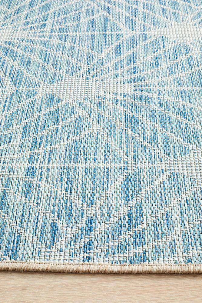 Rethymno Outdoor Rug - Blue