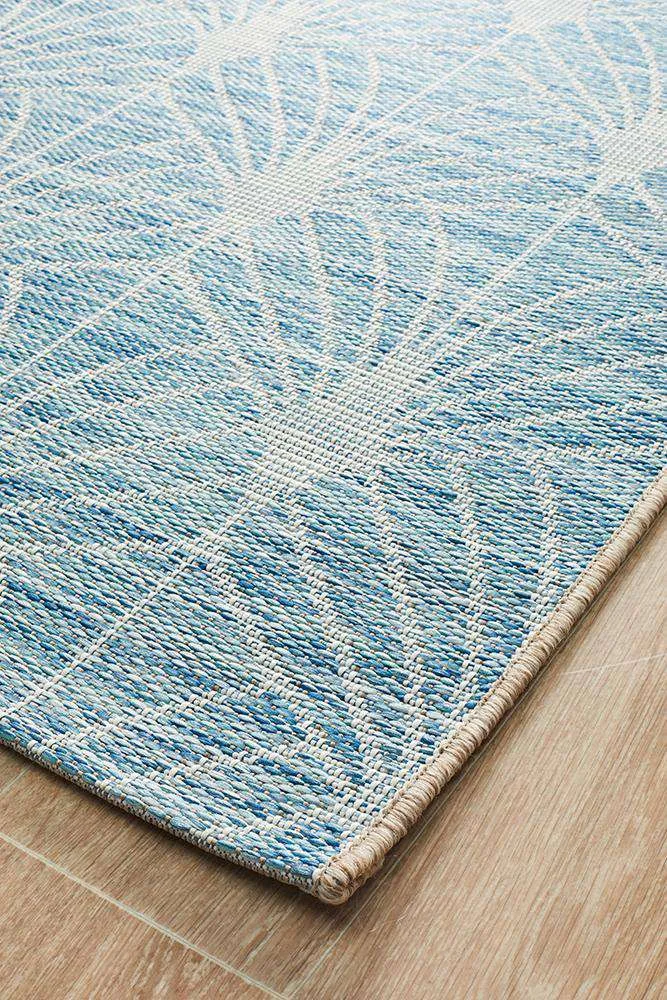 Rethymno Outdoor Rug - Blue