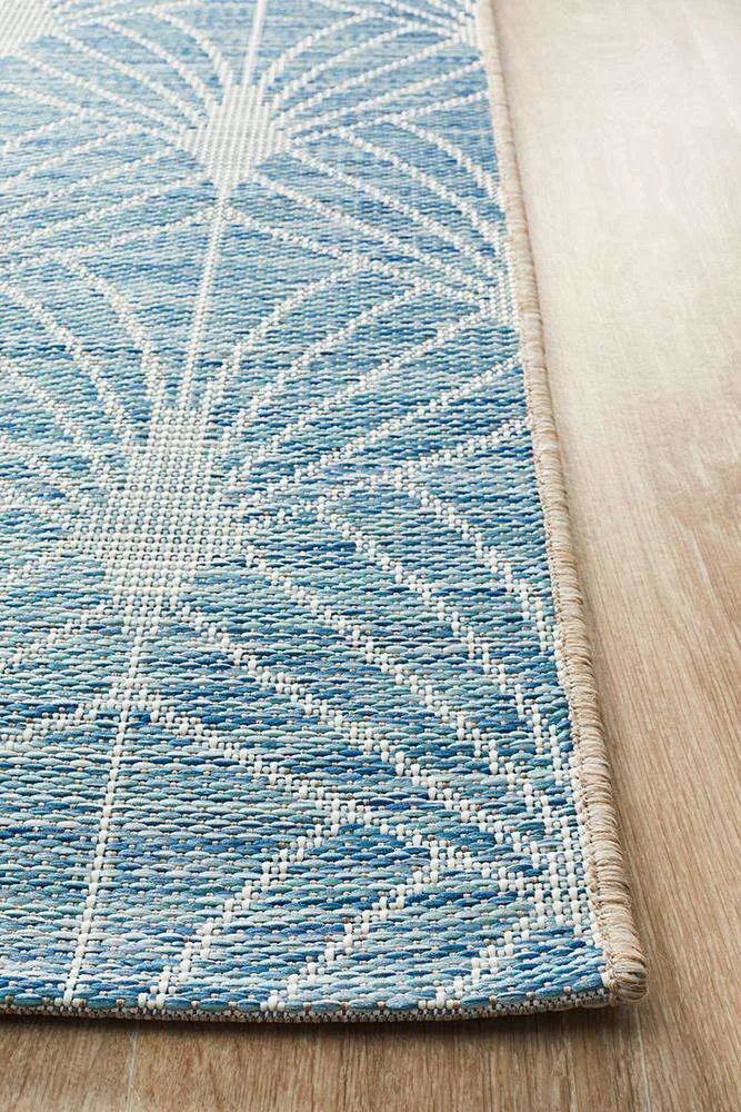 Rethymno Outdoor Rug - Blue