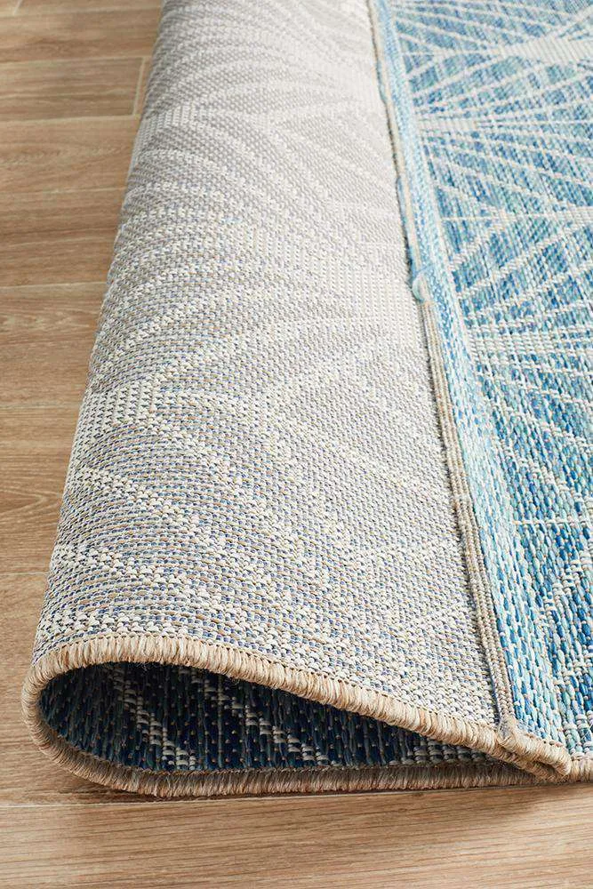 Rethymno Outdoor Rug - Blue