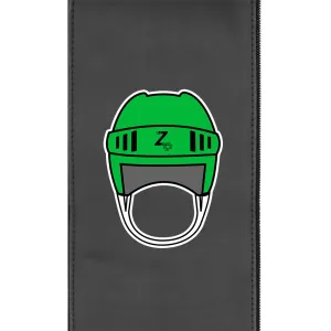 Retro Hockey Helmet Gaming Logo Panel for Xpression Gaming Chair