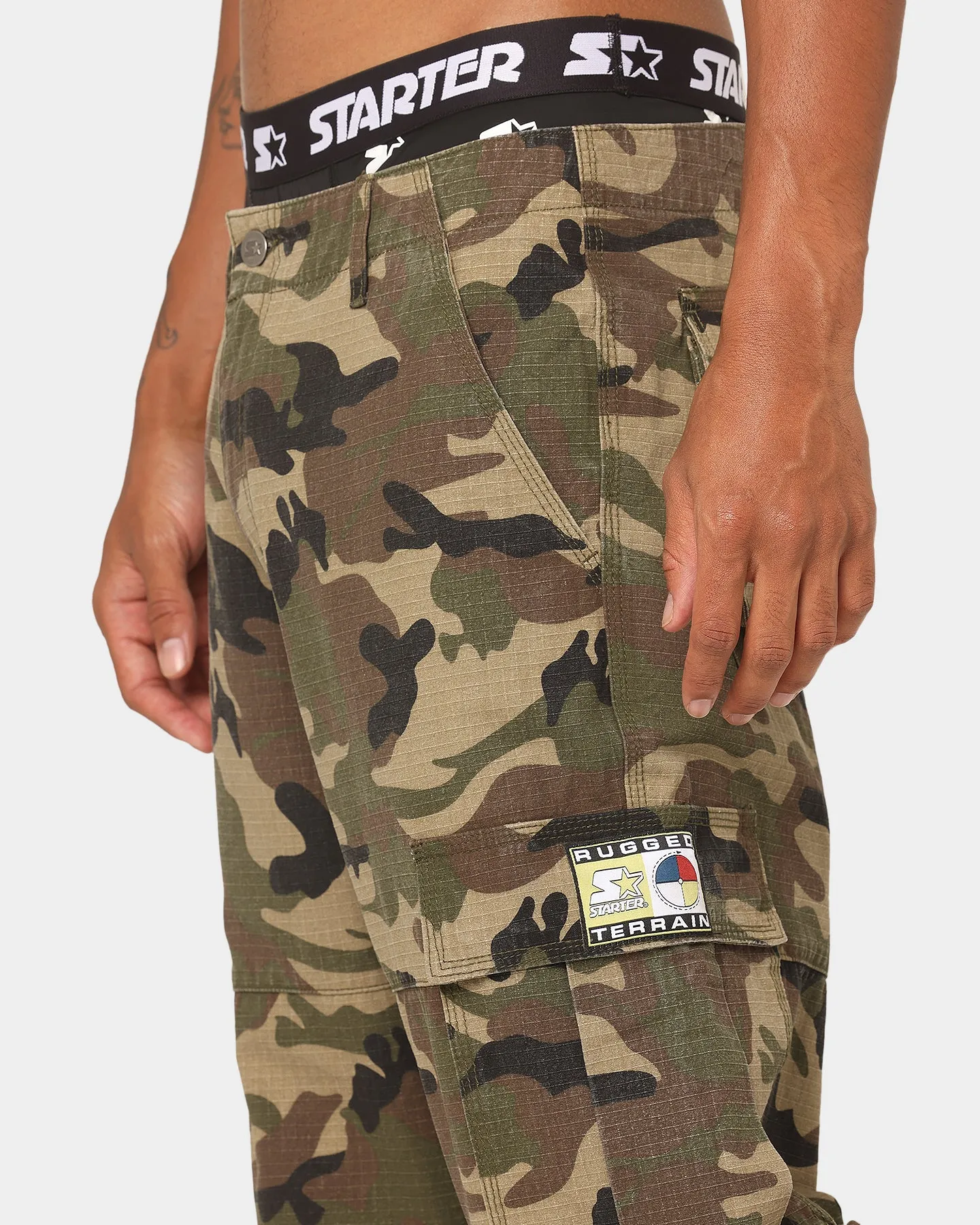 Starter Rugged Terrain Cargo Pants Camo Print