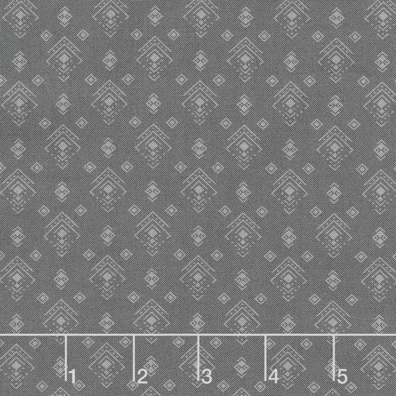 Wilmington Essentials - Dash of Pepper Geos Dark Charcoal Yardage